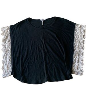 Kina Black Lace Shirt
